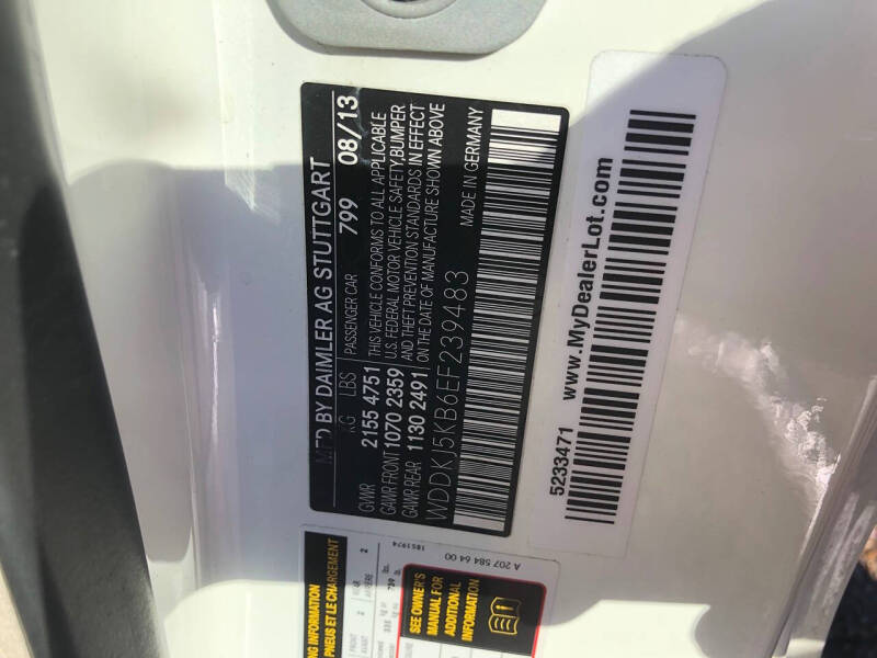 2014 Mercedes-Benz E-Class E 350