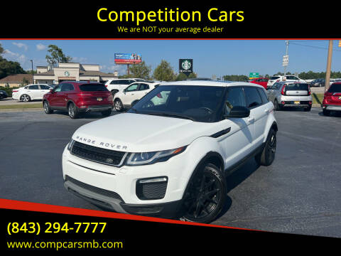 2016 Land Rover Range Rover Evoque for sale at Competition Cars in Myrtle Beach SC