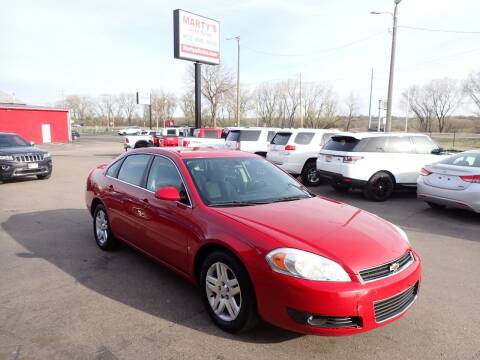 2008 Chevrolet Impala for sale at Marty's Auto Sales in Savage MN