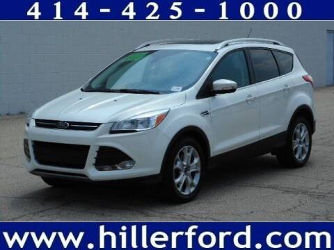 2016 Ford Escape for sale at HILLER FORD INC in Franklin WI