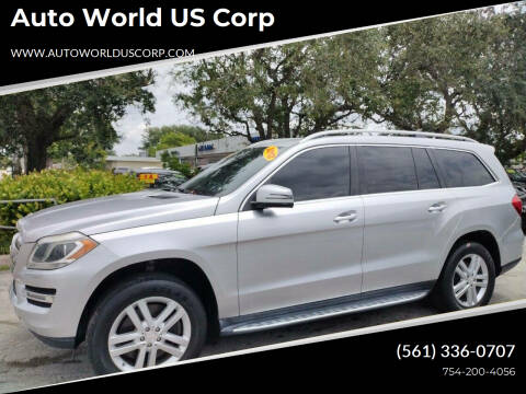 2013 Mercedes-Benz GL-Class for sale at Auto World US Corp in Plantation FL