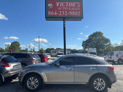 2010 Infiniti FX35 for sale at Victor's Auto Sales in Greenville SC