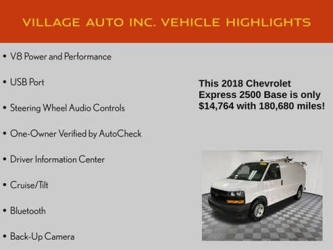 2018 Chevrolet Express 2500