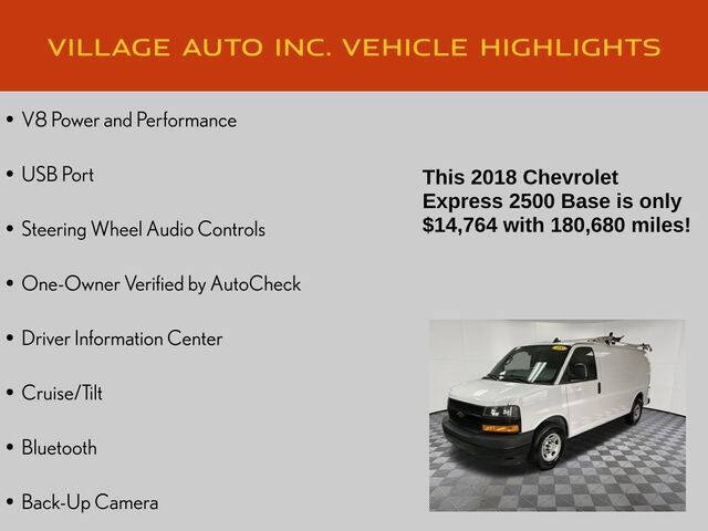 2018 Chevrolet Express 2500