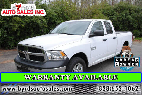 2015 RAM 1500 for sale at Byrds Auto Sales in Marion NC