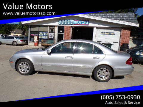 2005 Mercedes-Benz E-Class for sale at Value Motors in Watertown SD