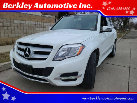 2013 Mercedes-Benz GLK for sale at Berkley Automotive Inc. in Berkley MI