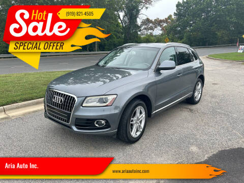 2013 Audi Q5 for sale at Aria Auto Inc. in Raleigh NC