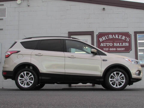 2018 Ford Escape for sale at Brubakers Auto Sales in Myerstown PA