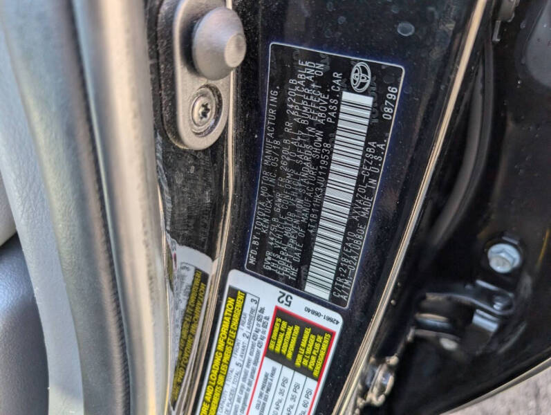 2018 Toyota Camry SE