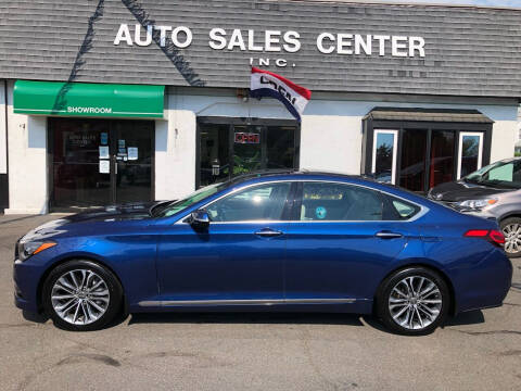 2015 Hyundai Genesis for sale at Auto Sales Center Inc in Holyoke MA