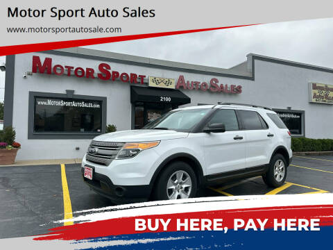 2014 Ford Explorer for sale at Motor Sport Auto Sales in Waukegan IL