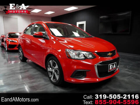 2019 Chevrolet Sonic for sale at E&A Motors in Waterloo IA