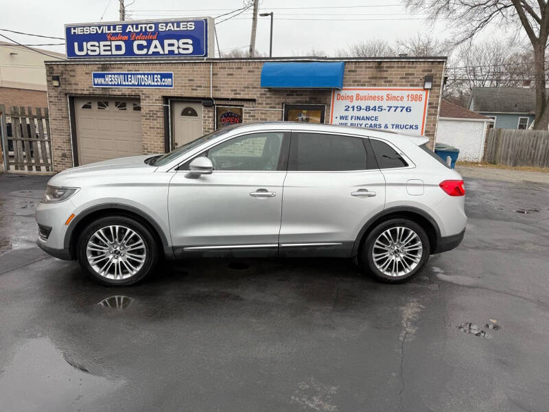 2018 Lincoln MKX for sale at HESSVILLE AUTO SALES in Hammond IN