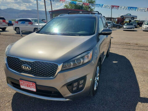 2016 Kia Sorento for sale at Bickham Used Cars in Alamogordo NM