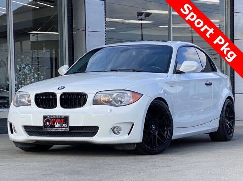 2013 BMW 1 Series for sale at Carmel Motors in Indianapolis IN