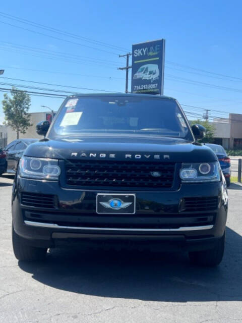 2017 Land Rover Range Rover for sale at Skyline Motors in Fullerton, CA