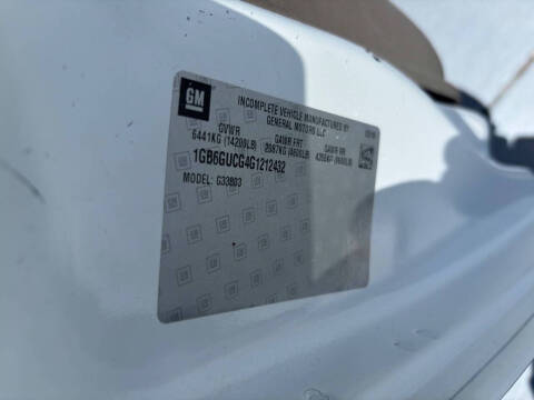 2016 Chevrolet Express 4500 Reefer Box Van