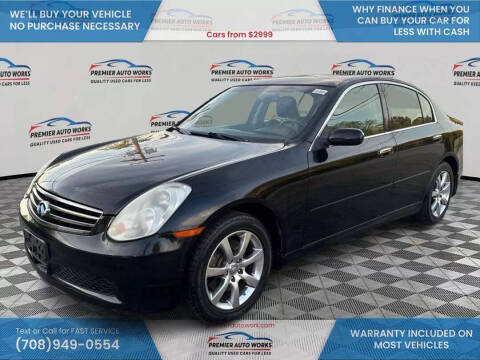 2006 Infiniti G35 x