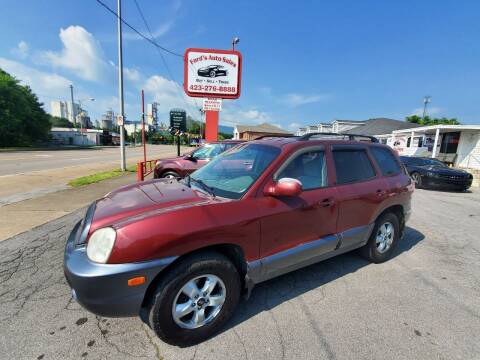 2005 Hyundai Santa Fe for sale at Ford's Auto Sales in Kingsport TN