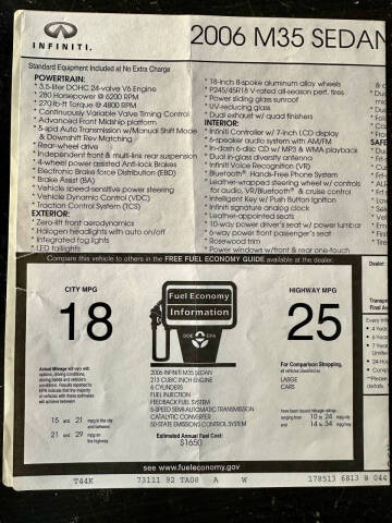 2006 Infiniti M35