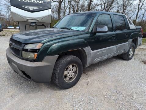 2002 Chevrolet Avalanche for sale at AUTO PROS SALES AND SERVICE in Belleville IL