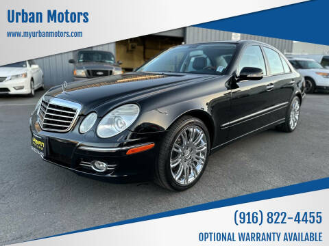 2007 Mercedes-Benz E-Class for sale at Urban Motors in Sacramento CA