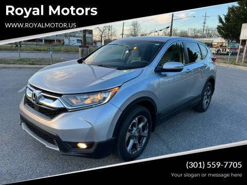 2018 Honda CR-V for sale at Royal Motors in Hyattsville MD