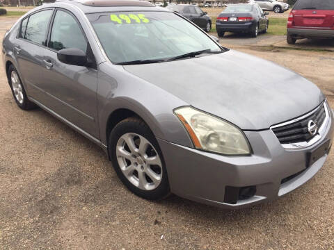 2007 Nissan Maxima for sale at B & B CARS llc in Bossier City LA