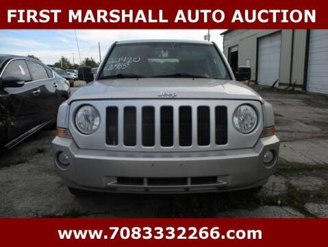 2010 Jeep Patriot for sale at First Marshall Auto Auction in Harvey IL