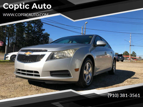 2012 Chevrolet Cruze for sale at Coptic Auto in Wilson NC