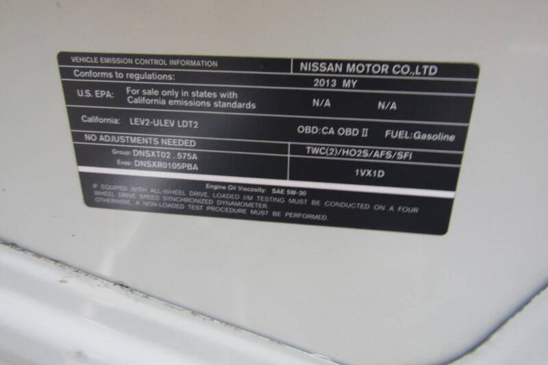 2013 Nissan Rogue SV w/SL Package