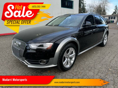 2014 Audi Allroad for sale at Mudarri Motorsports in Kirkland WA