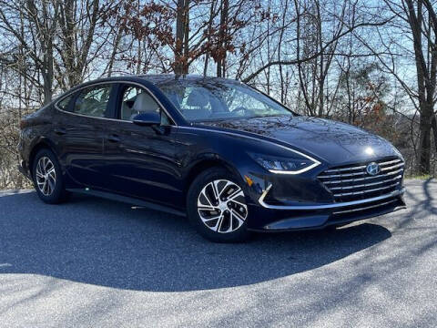 2022 Hyundai Sonata Hybrid Blue