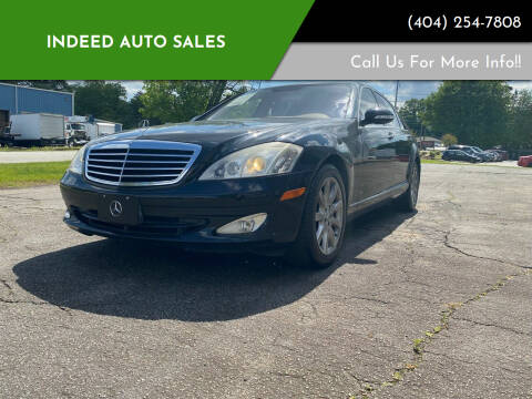 2007 Mercedes-Benz S-Class for sale at Indeed Auto Sales in Lawrenceville GA