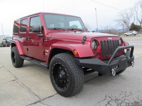 2013 Jeep Wrangler Unlimited for sale at tazewellauto.com in Tazewell TN