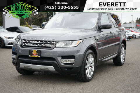 2016 Land Rover Range Rover Sport for sale at West Coast AutoWorks in Everett WA