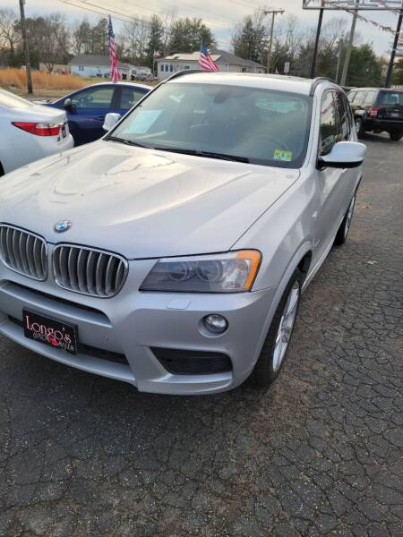 2014 BMW X3 for sale at Longo & Sons Auto Sales in Berlin NJ
