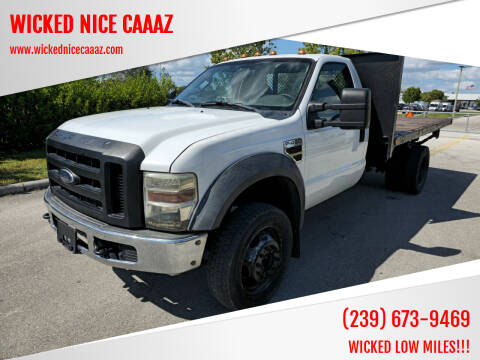 2008 Ford F-450 Super Duty for sale at WICKED NICE CAAAZ in Cape Coral FL