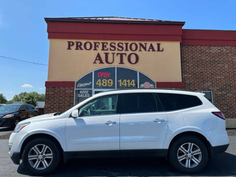2017 Chevrolet Traverse for sale at Professional Auto Sales & Service in Fort Wayne IN