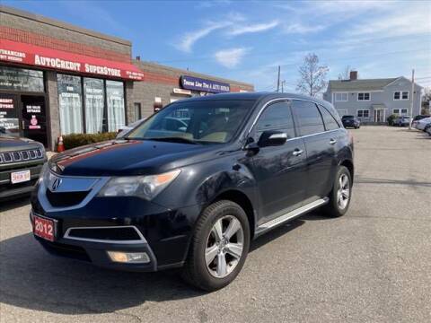 2012 Acura MDX for sale at AutoCredit SuperStore in Lowell MA