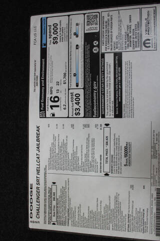 2023 Dodge Challenger SRT Hellcat