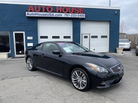 2013 Infiniti G37 Coupe for sale at Saugus Auto Mall in Saugus MA
