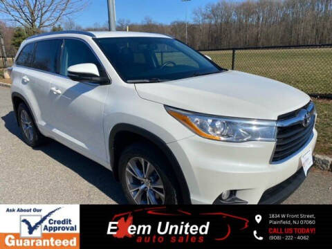 2014 Toyota Highlander for sale at Exem United in Plainfield NJ