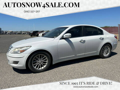2011 Hyundai Genesis for sale at Autosnow4sale.com in El Dorado CA