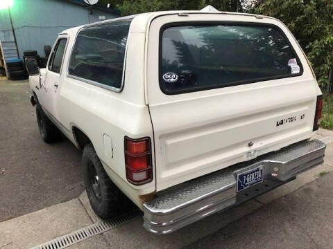 1985 Dodge Ramcharger