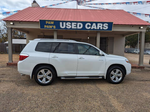 2008 Toyota Highlander for sale at Paw Paw's Used Cars in Alexandria LA