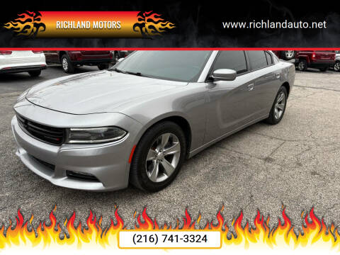 2018 Dodge Charger for sale at Richland Motors in Cleveland OH