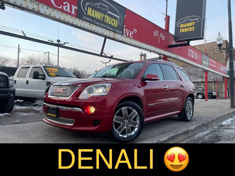 2012 GMC Acadia for sale at Manny Trucks in Chicago IL