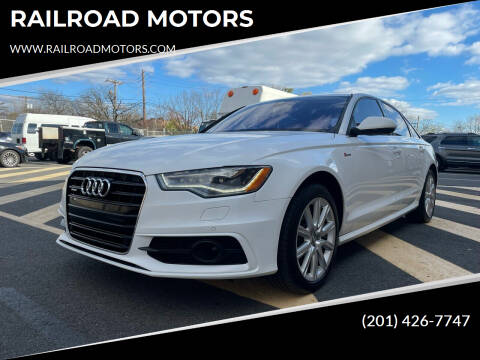 2012 Audi A6 for sale at RAILROAD MOTORS in Hasbrouck Heights NJ